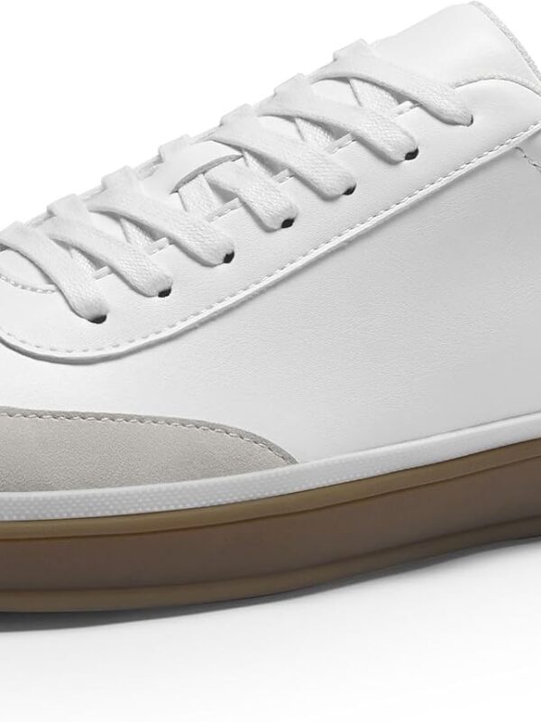 men Casual Shoes Business Dress Sneakers Classic Lace-up Walking Shoe
